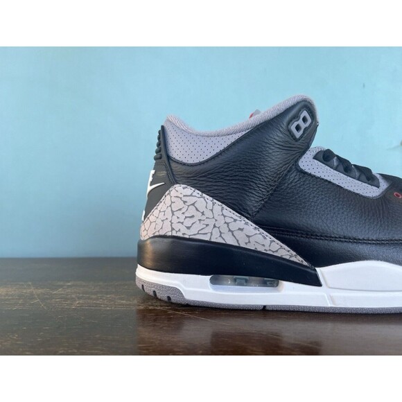 Nike Air Jordan 3 Retro "Black Cement" 2024 Men's Size 11.5 DN3707-010 - Picture 4 of 11